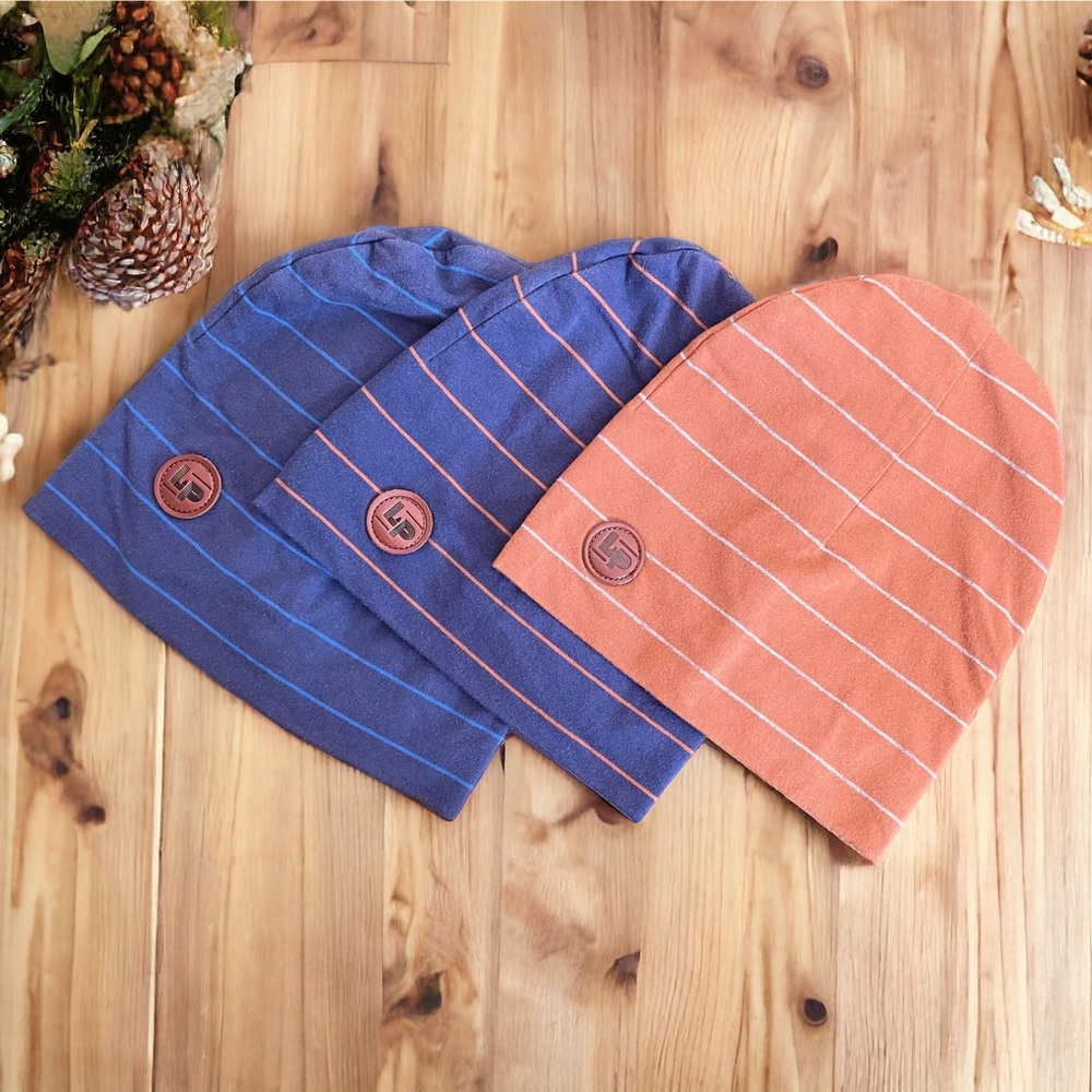 L&P kids unisex bundle of 3 coton toque in size 5-8 T